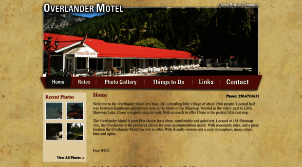 overlandermotel.com