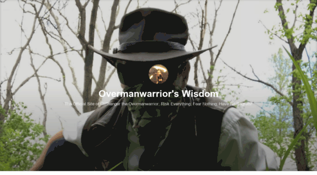 overmanwarrior.blog
