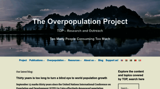 overpopulation-project.com