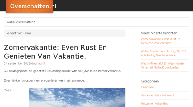 overschatten.nl