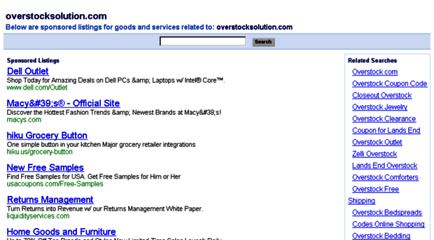 overstocksolution.com