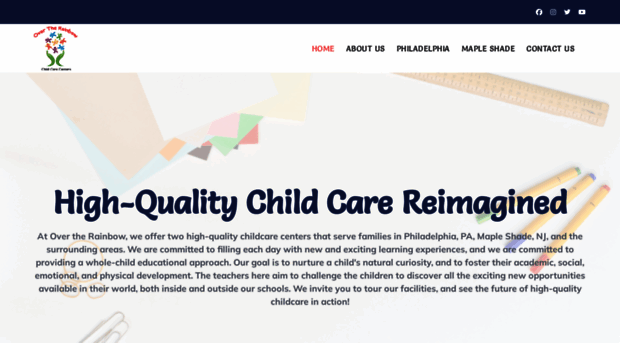 overtherainbowdaycare.com