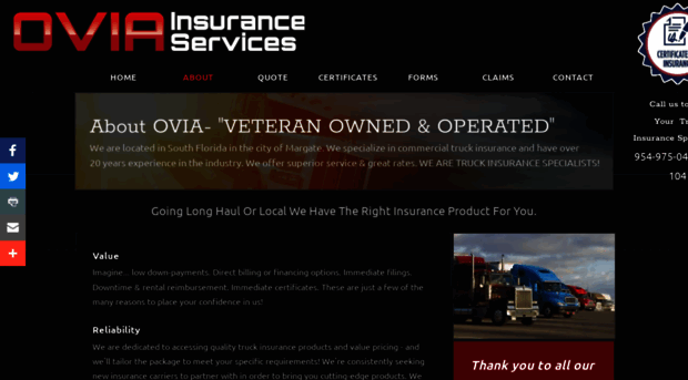 oviainsurance.com