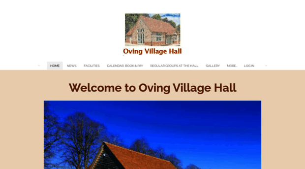 ovingvillagehall.com