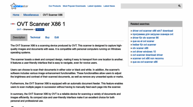 ovt-scanner-x86.updatestar.com