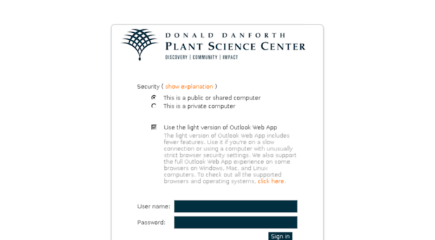 owa.danforthcenter.org