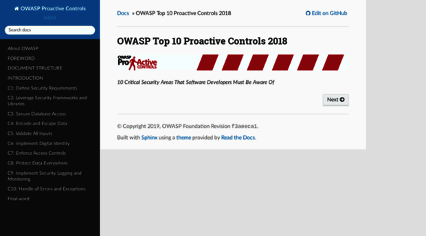 owasp-top-10-proactive-controls-2018.readthedocs.io