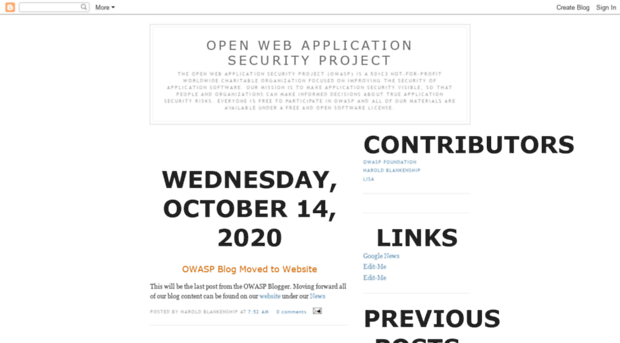 owasp.blogspot.ca