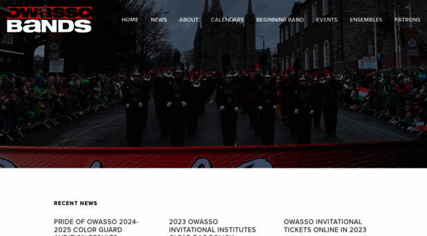 owassobands.com