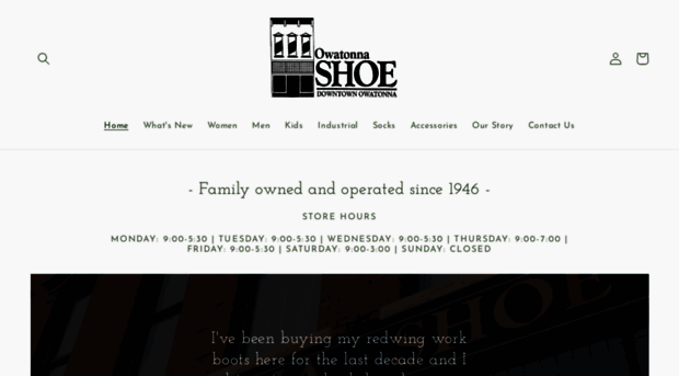 owatonnashoe.com