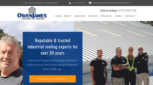 owenjamesindustrialroofing.co.uk