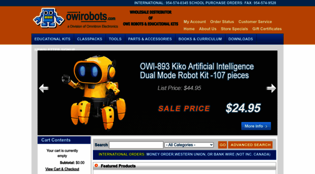 owirobots.com