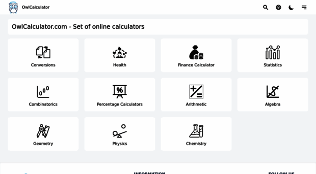 owlcalculator.com