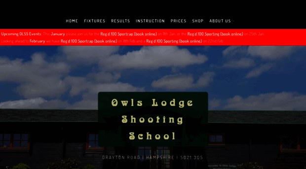 owlslodgeshootingschool.co.uk