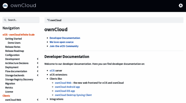 owncloud.dev