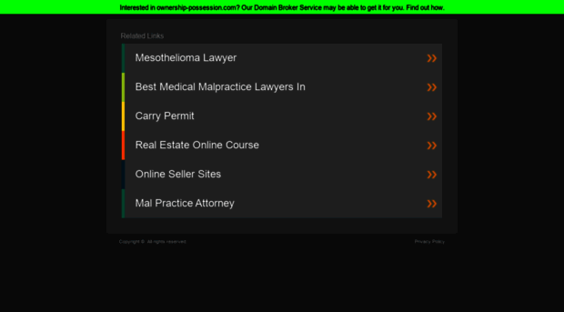 ownership-possession.com