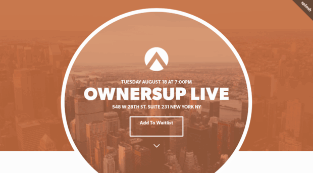 ownersuplive.splashthat.com