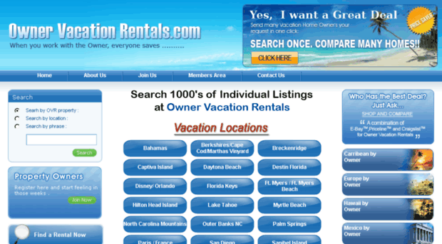 ownervacationrentals.com