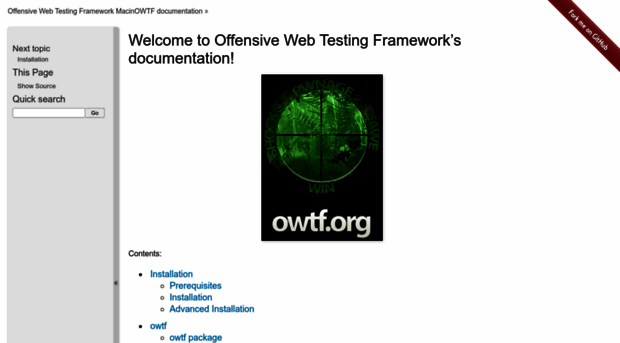 owtf.readthedocs.io