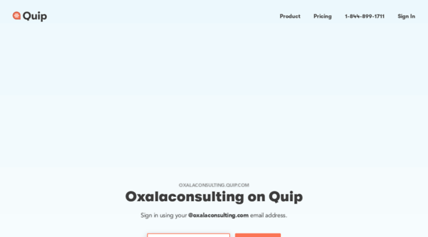 oxalaconsulting.quip.com