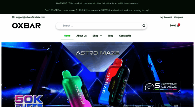 oxbarofficialsite.com