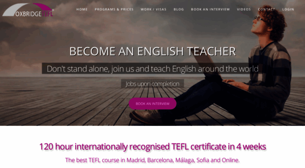 oxbridgetefl.com