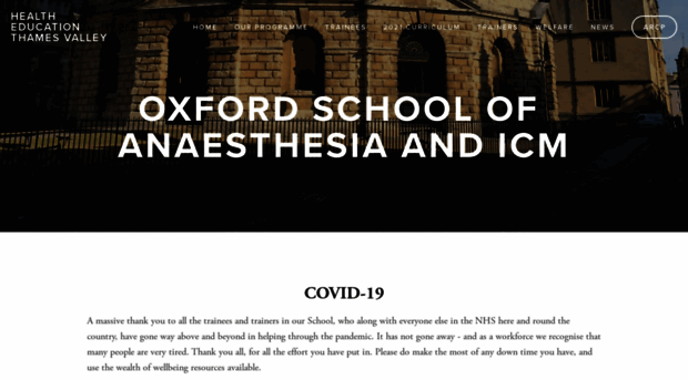 oxfordanaesthesia.org.uk