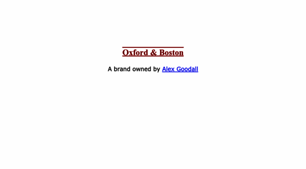 oxfordandboston.com