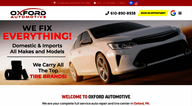 oxfordautoandtire.com