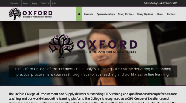 oxfordcollegeofprocurementandsupply.com