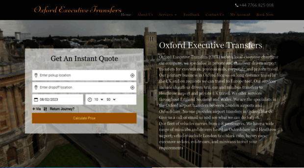 oxfordexecutivetransfers.co.uk