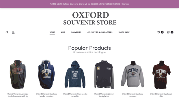 oxfordsouvenirstore.com