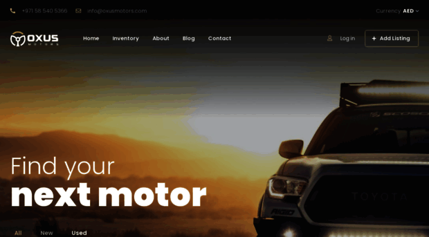 oxusmotors.com