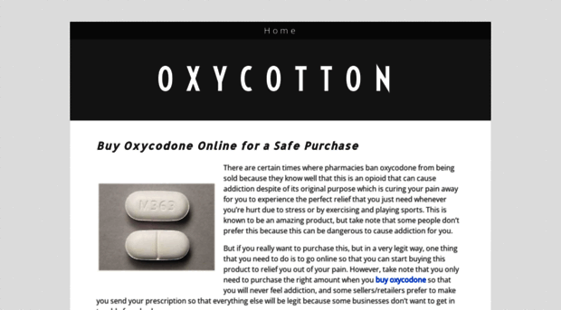 oxycotton.yolasite.com