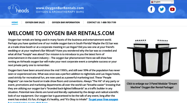 oxygenbarrentals.com