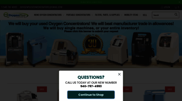 oxygenplusconcentrators.com