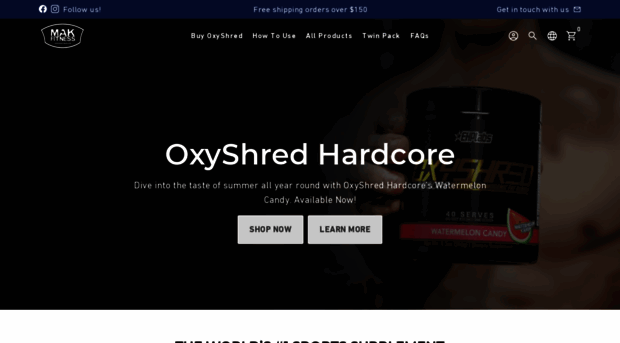 oxyshredmak.myshopify.com