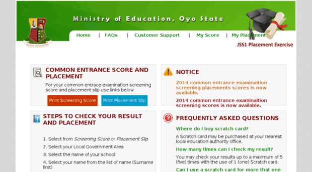 oyomoeexams.com