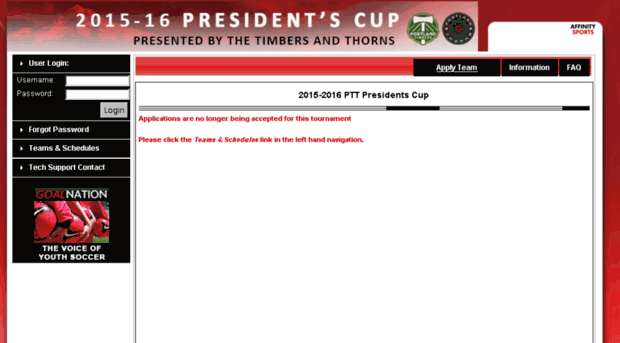 oysa-2016presidentscup.affinitysoccer.com