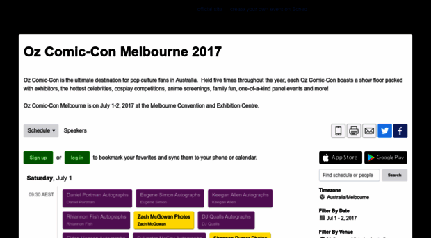 ozcomicconmelbourne2017.sched.com