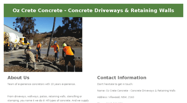 ozcreteconcrete.searchsite.com.au