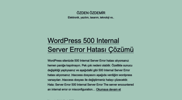 ozdenozdemir.com