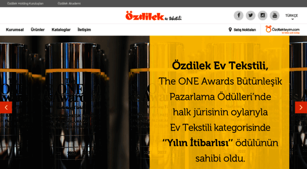 ozdilekevtekstili.com