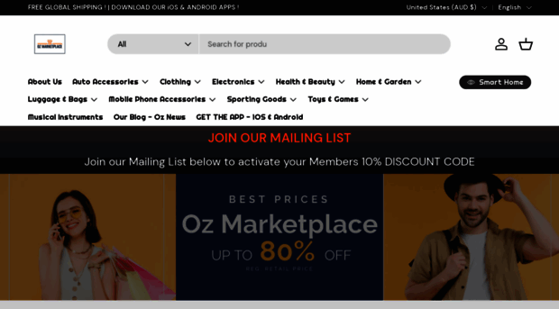 ozmarketplacestore.com