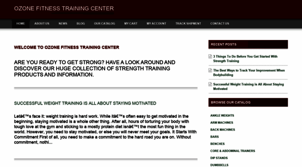 ozonefitnesstrainingcenter.com