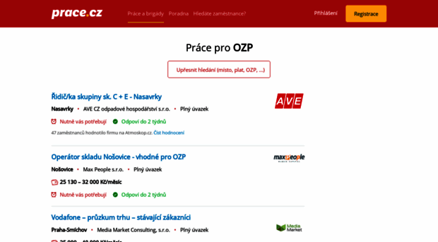 ozp.prace.cz