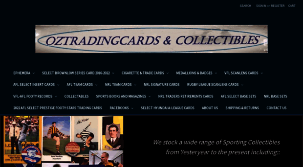 oztradingcards.com