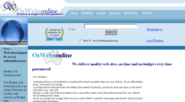 ozwebsonline.com