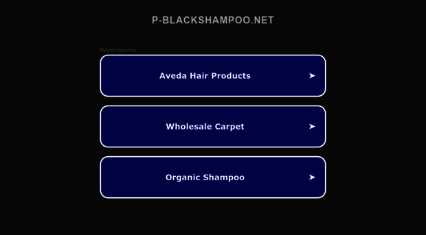 p-blackshampoo.net