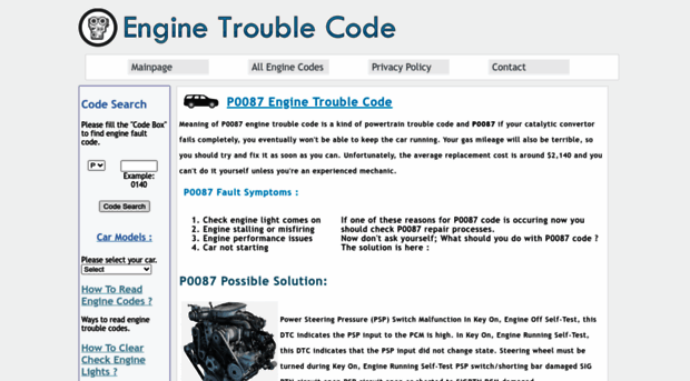 p0087.enginetroublecode.com